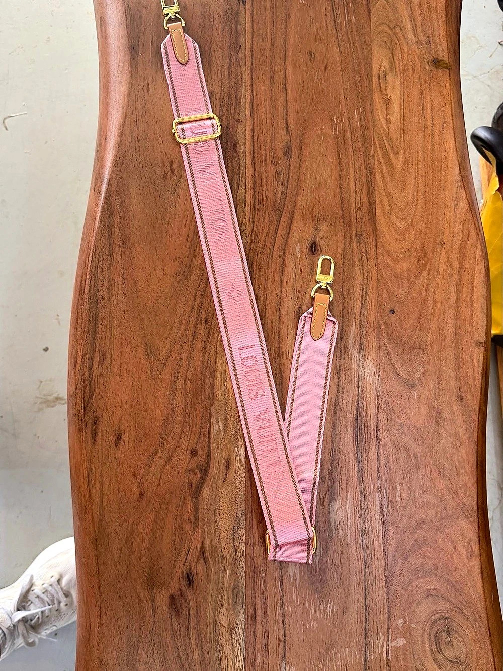 Adjustable Shoulder Strap Jacquard Pink - NEW!!